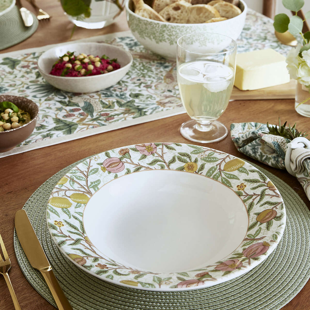 Spode Тарелка Morris&Co. Плоды глубиной 26 см