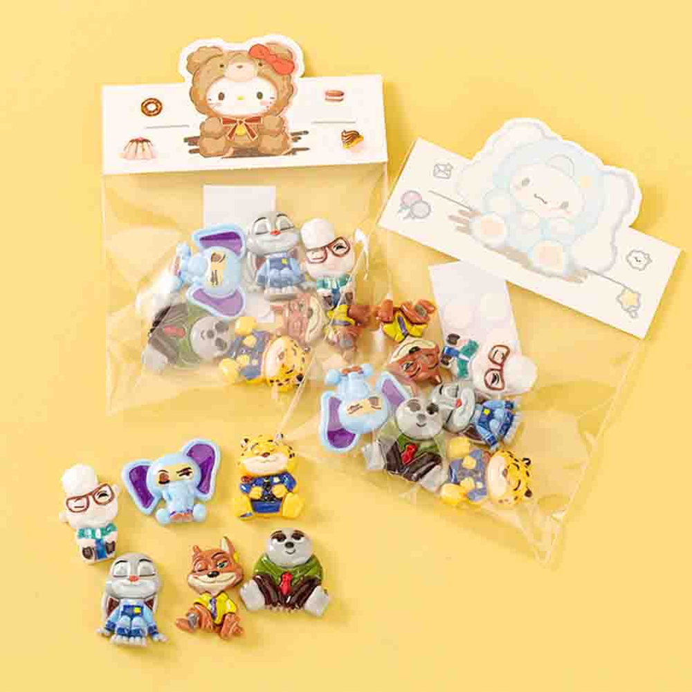 Набор наклеек из смолы