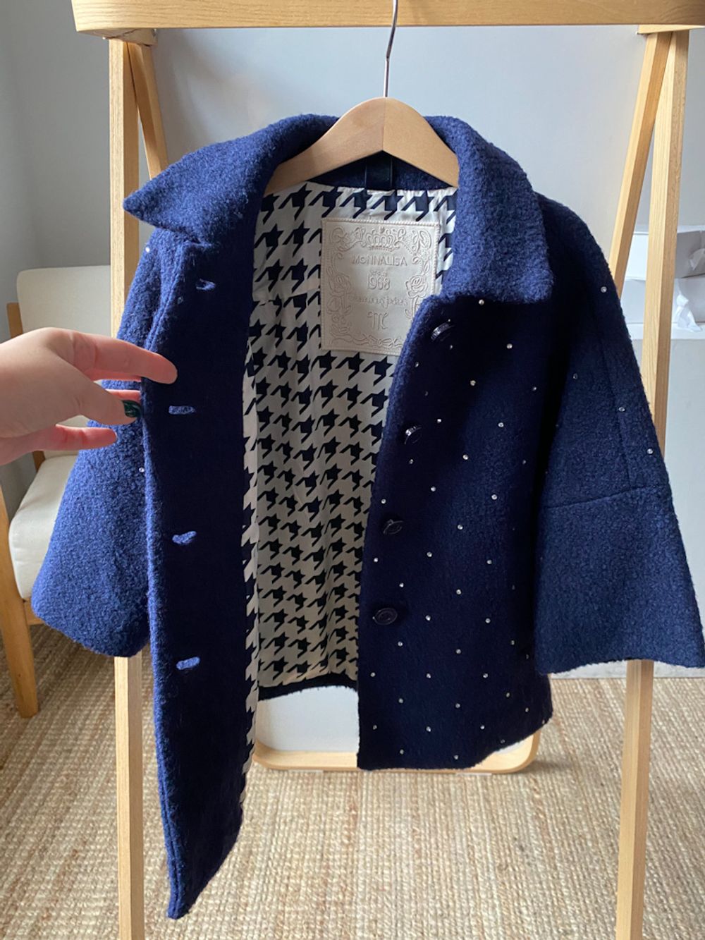 Шерстяное пальто Monnalisa, 104