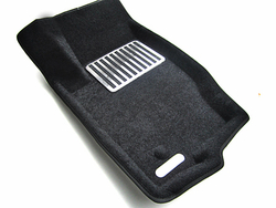 Коврики салона для JEEP Grand Cherokee (2006-2010) Euromat 3D Lux черные. Арт. EM3D-002761