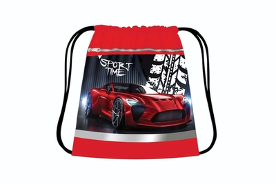 Сумка для сменной обуви MAX, ткань, с кар., дизайн и светоотраж. полоса 490/410 (30) "NIGHT DRIVE" (