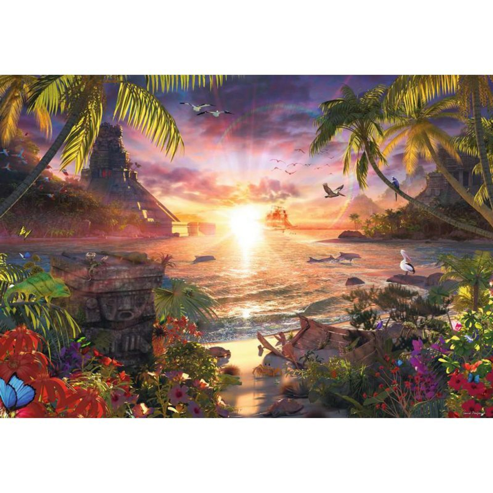 Ravensburger - Пазл Paradise Sunset 18000 шт. 178247