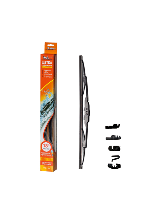 Щетка стеклоочистителя каркасная Airline 18"/450мм