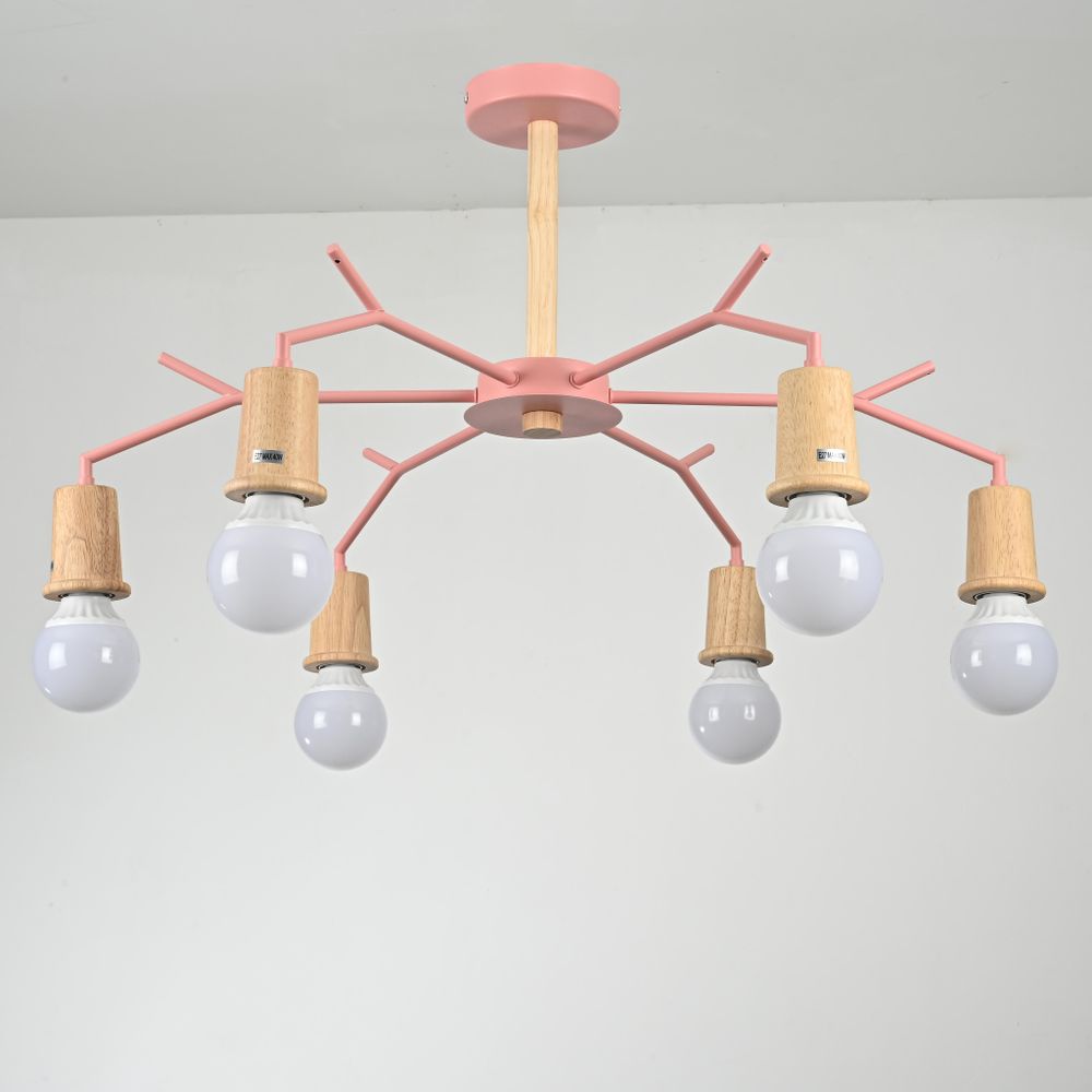 Потолочная Люстра Les Color D80 Pink By Imperiumloft