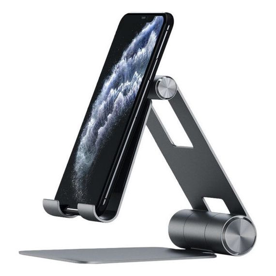 Настольная подставка Satechi R1 Aluminum Multi-Angle Tablet Stand для мобильных устройств, серый космос (ST-R1M)
