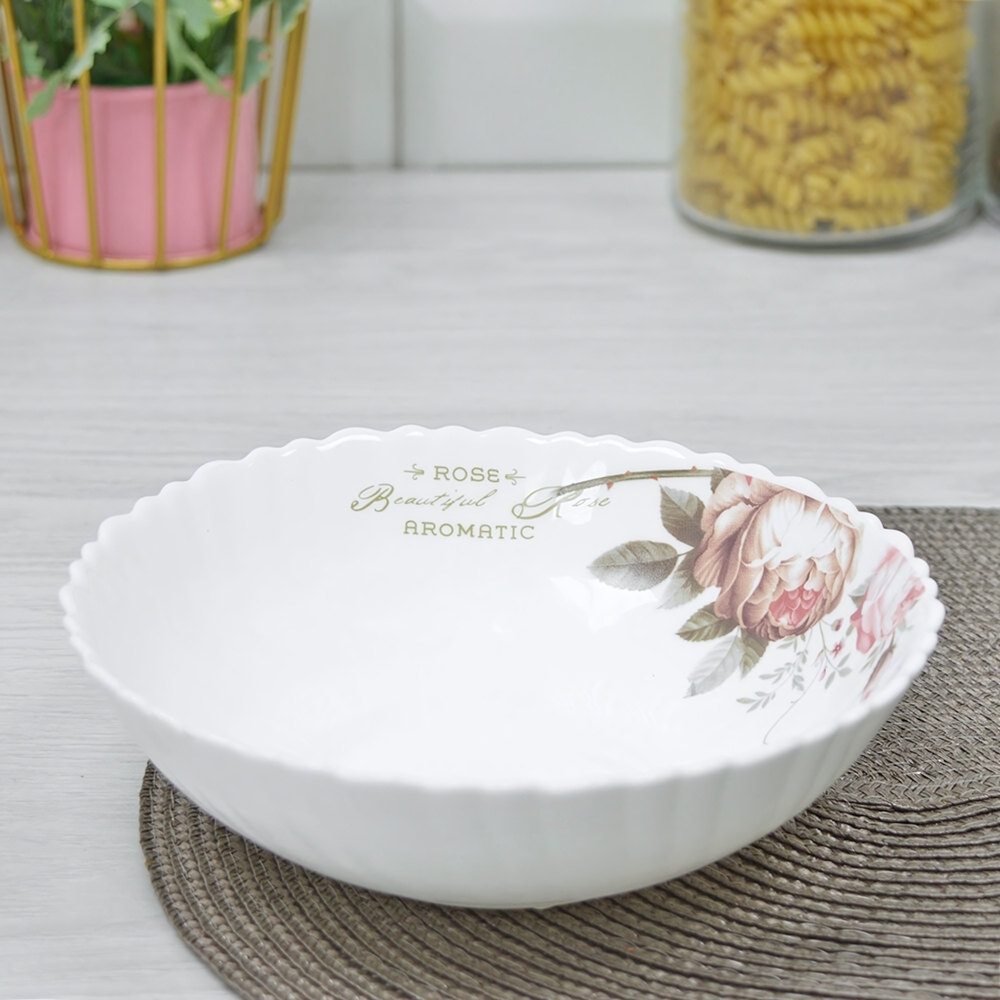 Салатник 550мл 17,5см Чайные розы (тонк.) (99297)