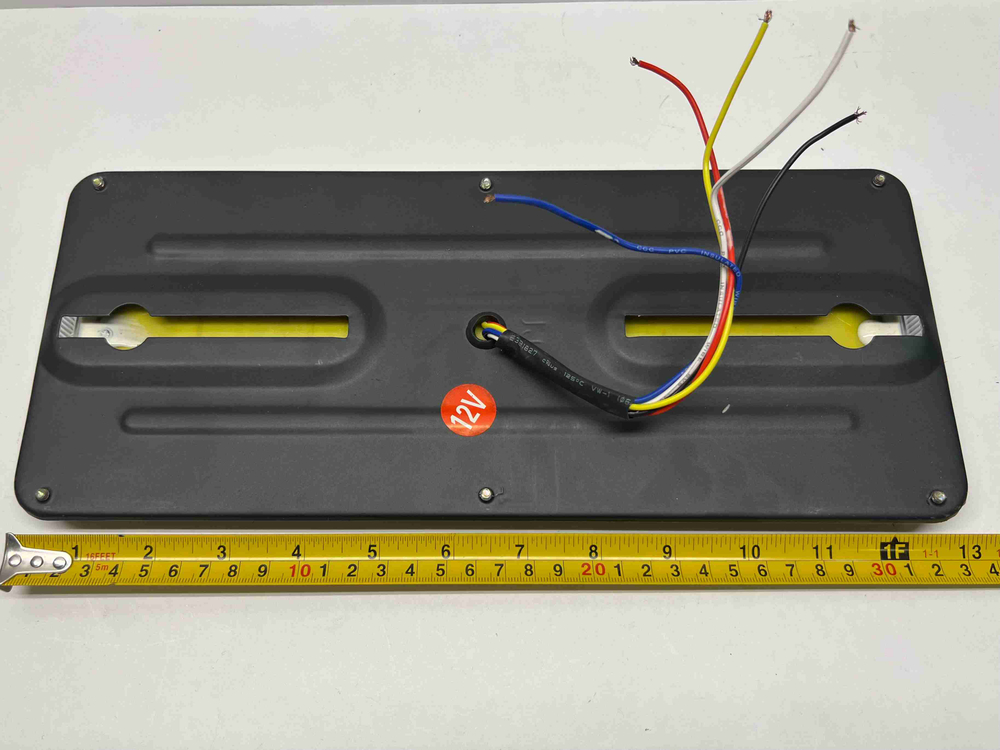 12V - 140-2E 6D / Задние фонари на грузовик, прицеп, ГАЗель, ГАЗ, МАЗ, автобус, 12 Вольт, длина 33 см, 140-2E 6D - TG (2 шт. / комплект)