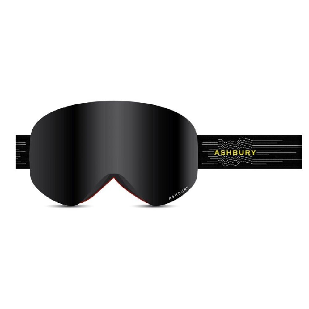 Маска горнолыжная ASHBURY SONIC SIESEMIC (DARK SMOKE LENS/YELLOW SPARE)