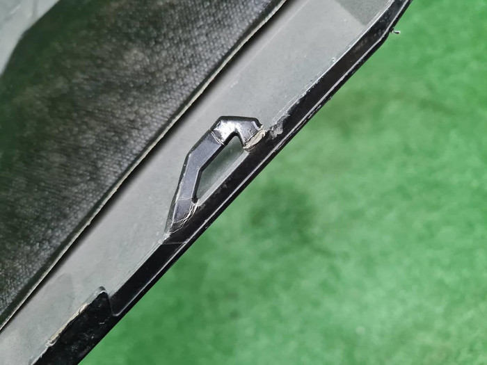 Бампер задний левая часть Skoda Karoq (2017-2021)