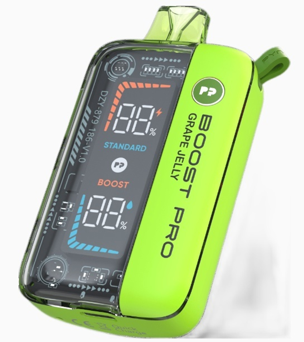 Pyne pod Boost Pro Виноградный мармелад 15000 затяжек 20мг (2%)