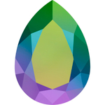 evoli 4320 Pear Fancy Stone - Scarabaeus Green