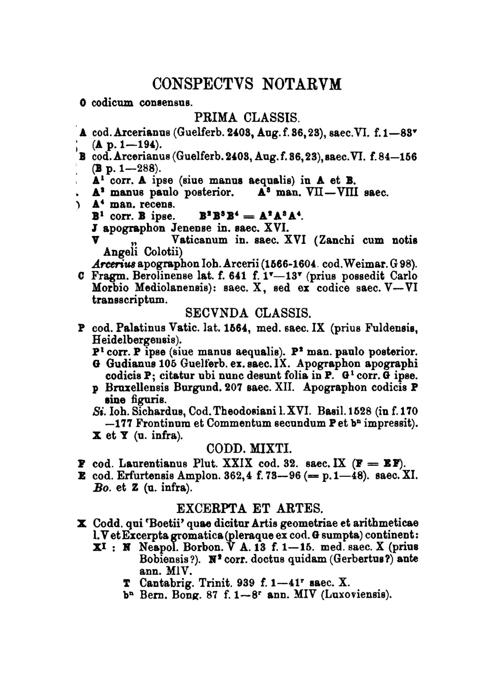 Corpus agrimensorum romanorum. Volume 1. Part 1 | Carl Thulin