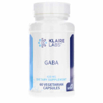 Klaire Labs - GABA 60 capsules
