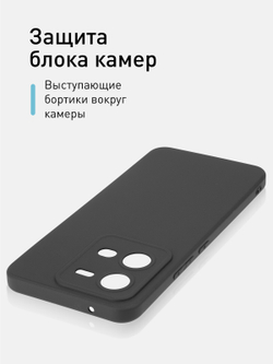 Чехол ROSCO для Vivo V25e;Vivo V25 оптом (арт. VV-V25E-COLOURFUL-BLACK)