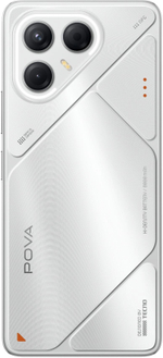 Смартфон TECNO POVA 7 5G 8/256 ГБ Ростетс(ЕАС), Dual nano SIM, серебристый