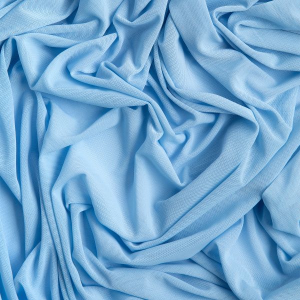 Сетка бельевая эластичная 110±5 г/м², 160±2 см / 10 метров, голубой/blue, Blitz GSTT