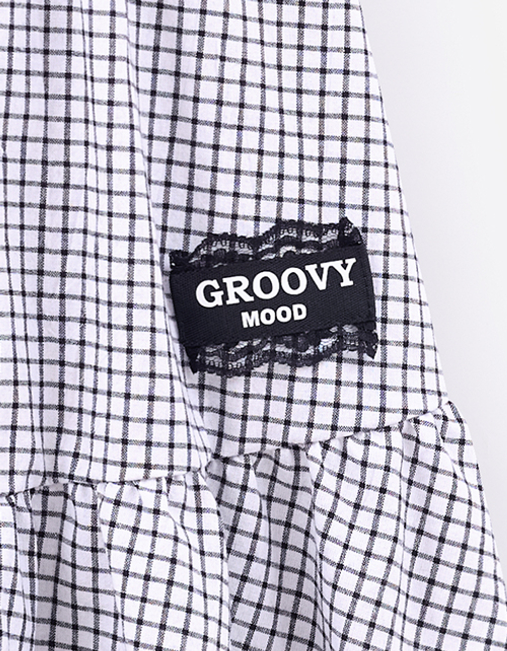 Платье-сарафан клетка