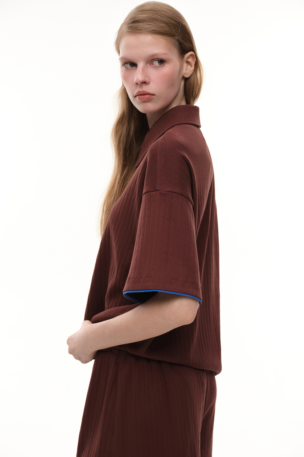 Поло из хлопка (Ping-Pong Games), шоколадное