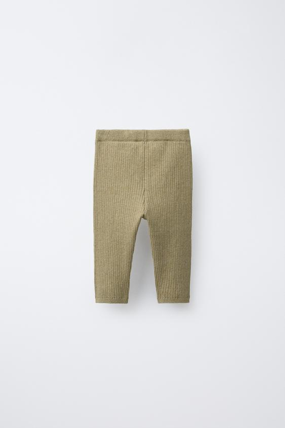 ZARA ЛЕГИНСЫ В РУБЧИК С ПУГОВИЦАМИ, ЗЕЛЕНЫЙ