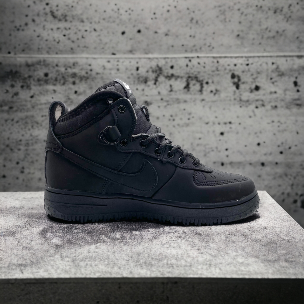 Nike Air Force 1 Winter • Duckboot Black