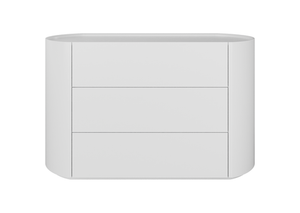 Комод Lagom 3 ящика ширина 120 см (белый)
