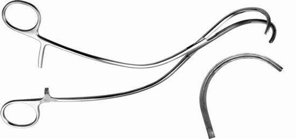 ТМ- З-133-2 Зажим д/пережатия и сближения концов аорты, правый, детский (НОВОЕ ИСПОЛНЕНИЕ)