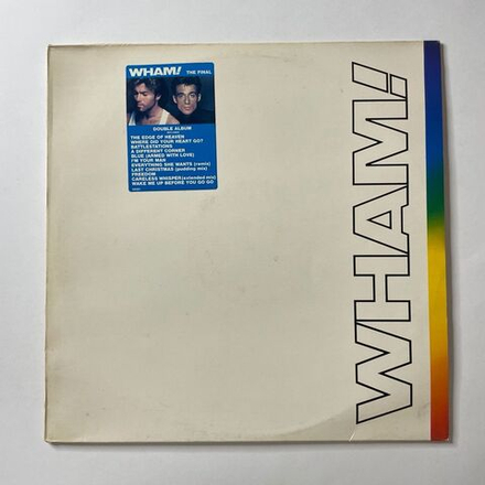 Винтажная виниловая пластинка LP Сборник Wham The Final (Holland 1986) Freedom