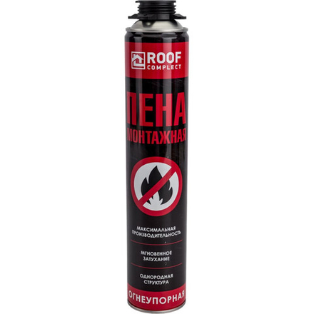Roof Complect огнейстойкая монтажная пена 60л 890гр