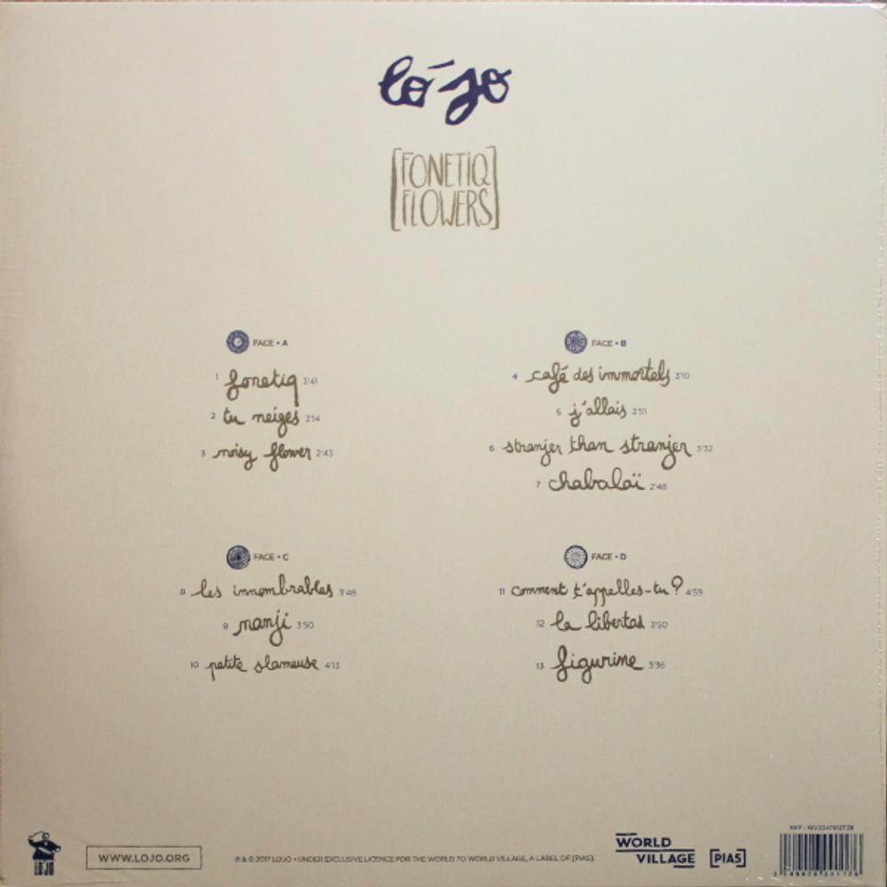 Lo'Jo / Fonetiq Flowers (2LP)