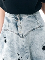 Юбка MOM SKIRT SHIMMER, голубой