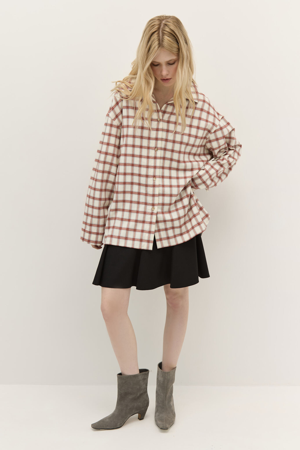 Рубашка из фланели