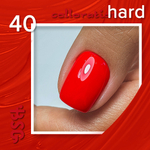 Цветная жесткая база Colloration Hard №40 - Огненный кораллово-красный  (13 г)