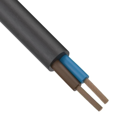 Провод соединительный ПВСнг(А)-LS 2х10 малодымный черный ГОСТ 7399 ККЗ KKZ40-00010322