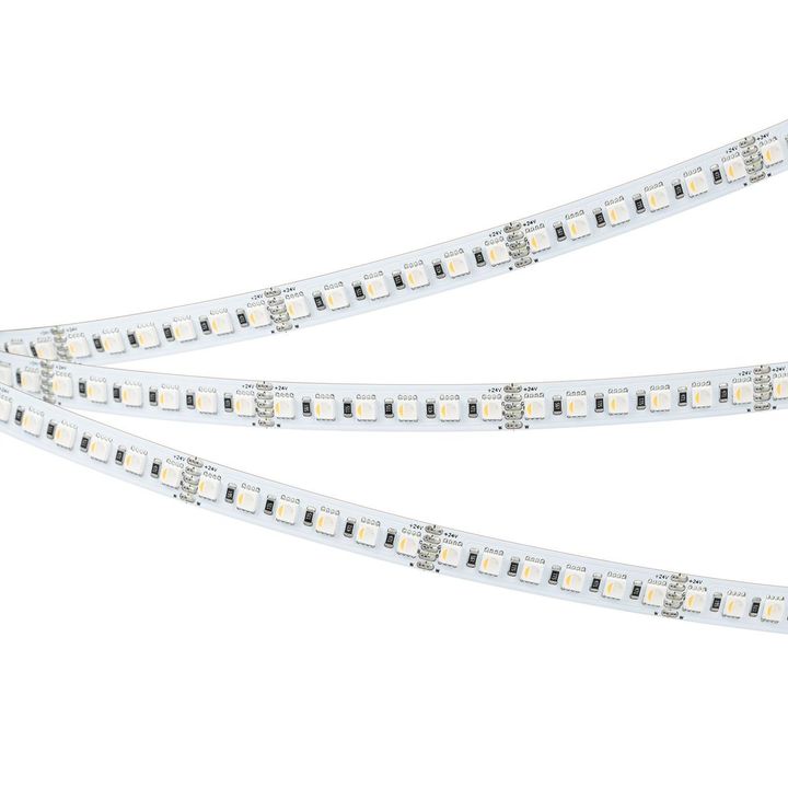 Светодиодная лента Arlight 5W/m 120Led/m 4040SMD разноцветный/холодный белый 5M RT-H120-10mm 24V RGBW-White-4-in-1 048748