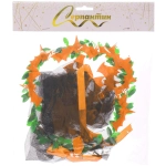 Ободок карнавальный «Helloween - Черная фата», микс