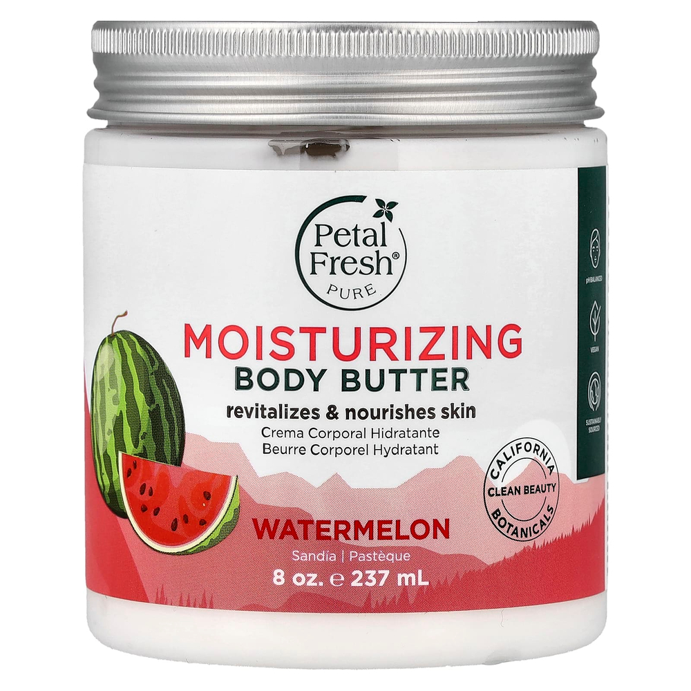 Petal Fresh, увлажняющее масло для тела, арбуз, 237 мл (8 унций)