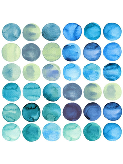 Интерьерные виниловые наклейки большие воздушные шары на стены в детскую, дома, облака, пейзаж