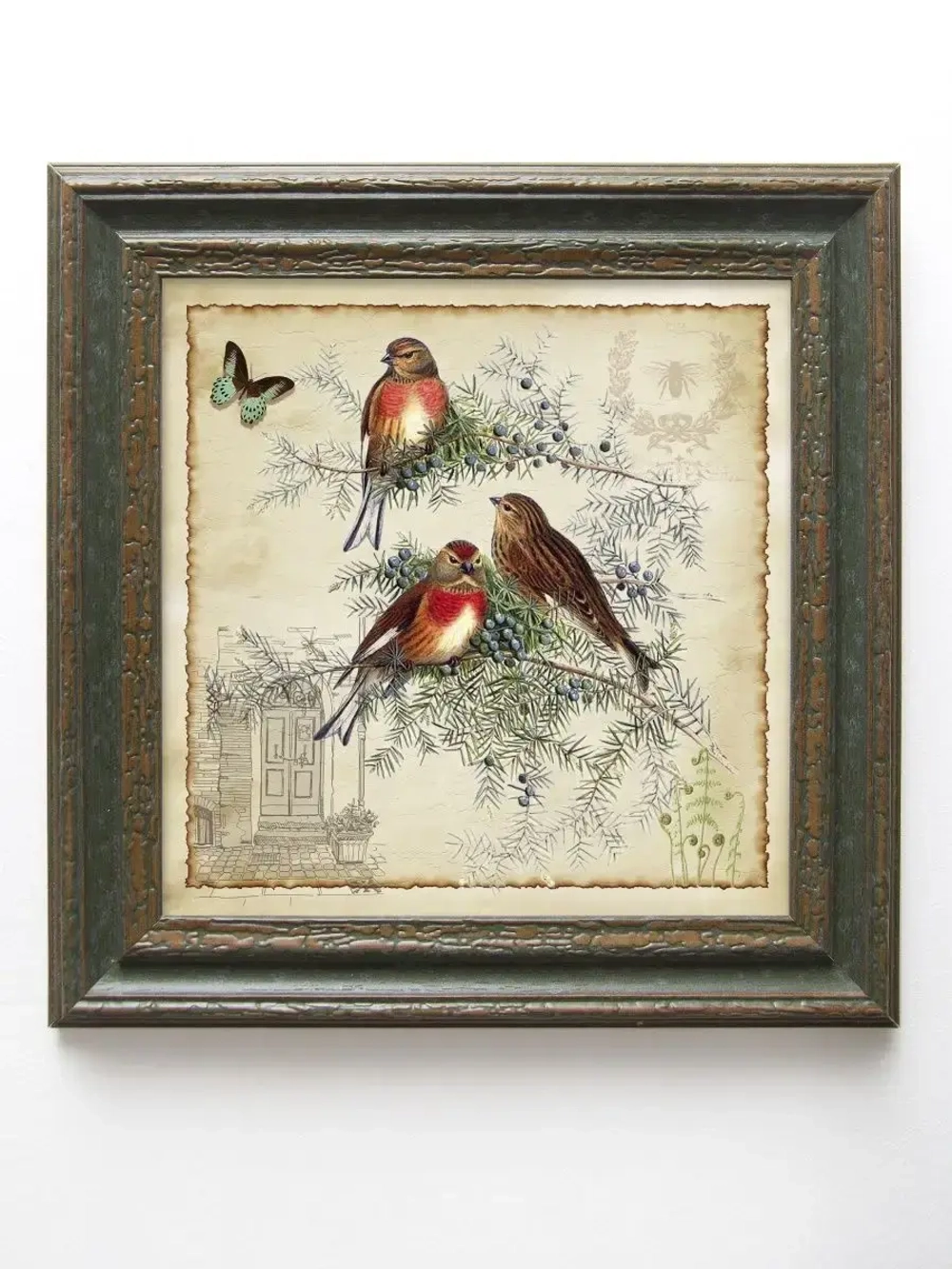 Картина на стену интерьерная на холсте 26*26 см