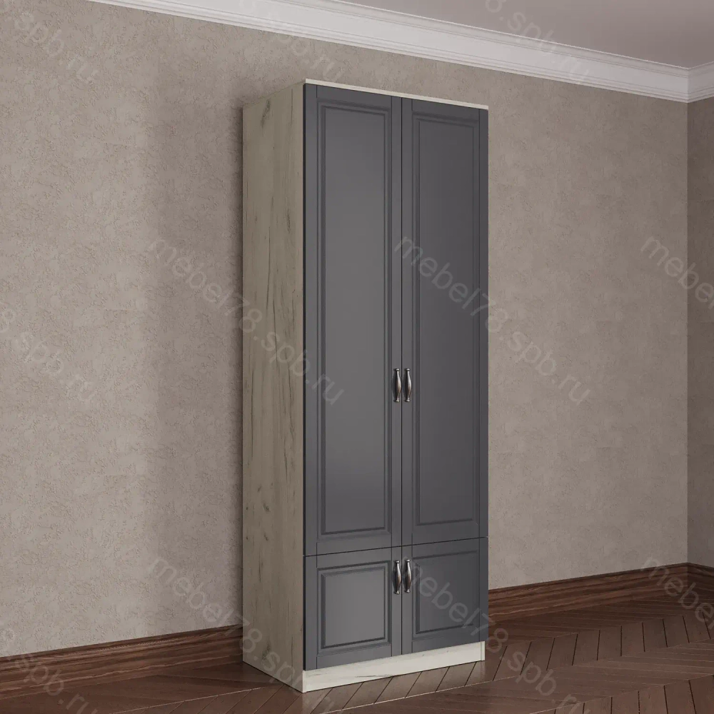 Шкаф распашной с антресолью 2/2