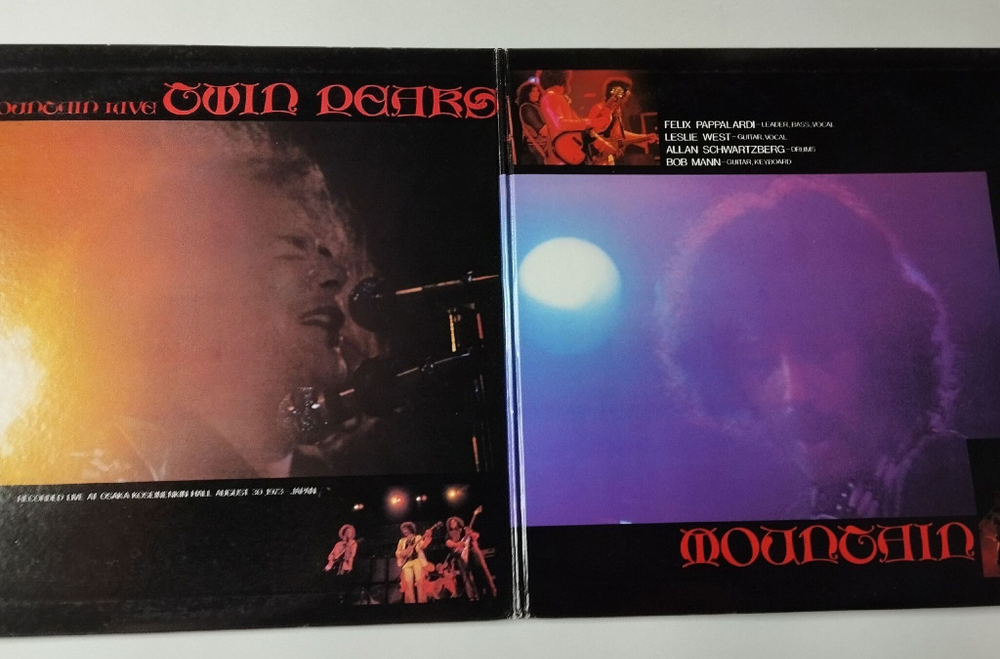 Винтажная виниловая пластинка LP Mountain Twin Peaks (Japan 1973) (No Obi) Never In My Life