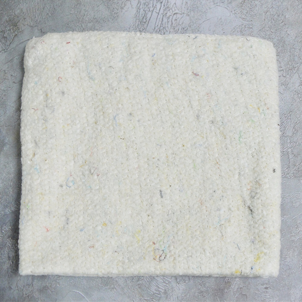 Тряпка для пола "Мамонтенок чистолюб" х/б белая 60*70см