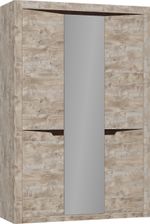 Коллекция Хилтон Шкаф 3х створчатый (540) Дуб юкон/Гранж (набор)