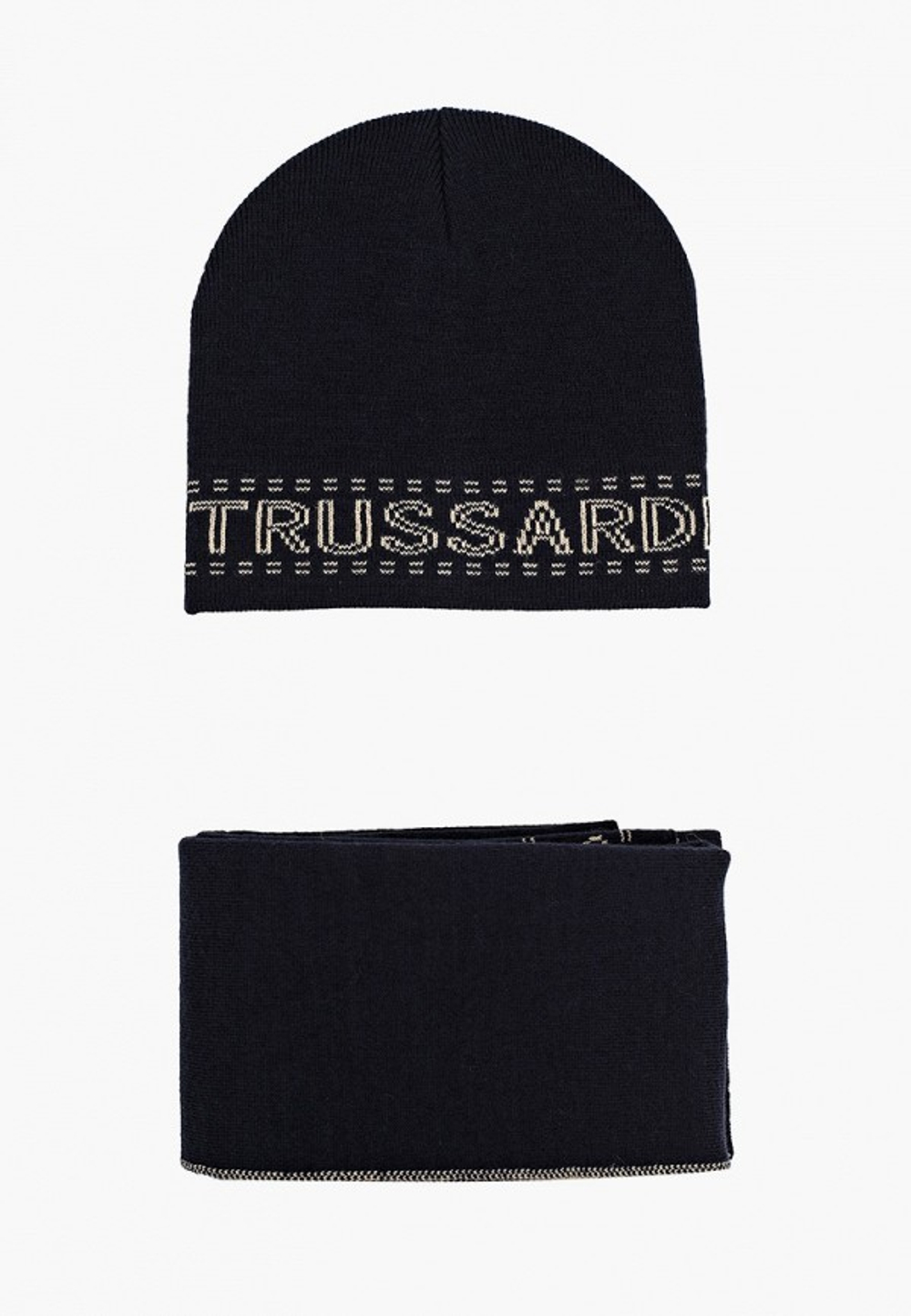 Набор шапка+шарф  Trussardi