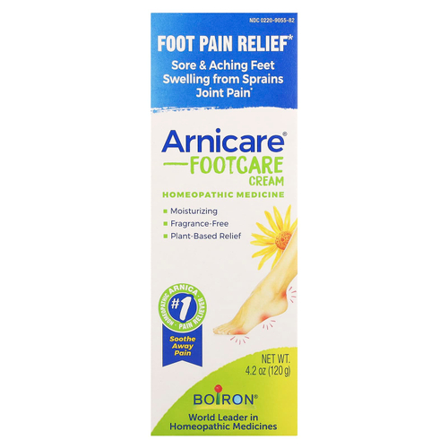 Boiron, Arnicare, крем для ног, для снятия боли в ногах, 120 г (4,2 унции)