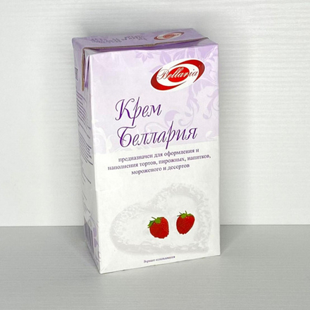 Крем растительный "Беллария 27%" (Упаковка 1 кг.)