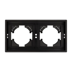 Рамка пластиковая FRM-TENDO-PL-2-BK (Arlight, -) 053840