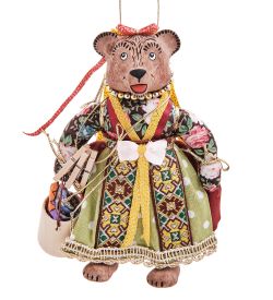 RK-873/6 Кукла подвесная «Медведица прачка»