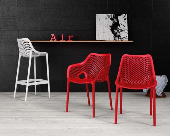 Уличное кресло Air XL красное