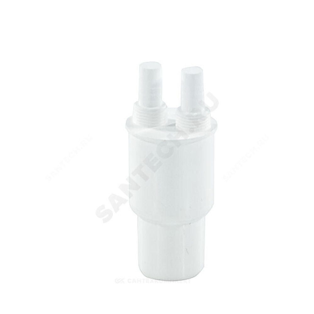 Муфта PP-H переходная белая HT Дн 50х40 б/нап резьба 1/2"НР , штуцер 14мм Alca Plast AKS6