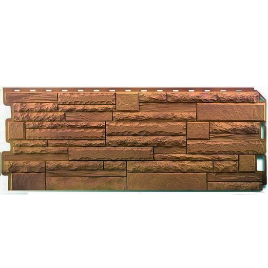 Цокольный сайдинг КАМЕНЬ СКАЛИСТЫЙ  алтай 1,14х0,48